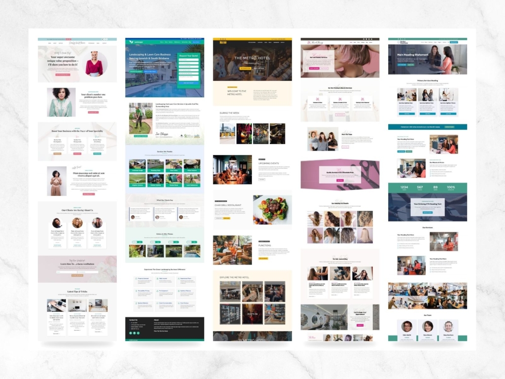 Red Lilly Digital - WordPress kKdence Child Themes - Small Business Demo Websites